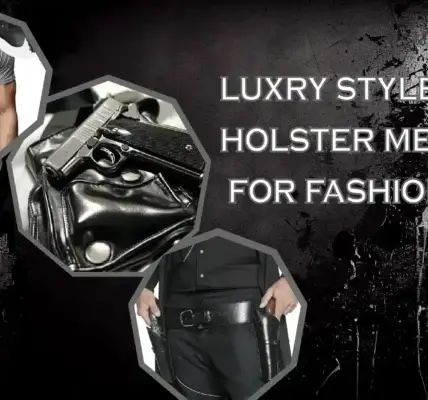 luxry style gun holster men for fashion