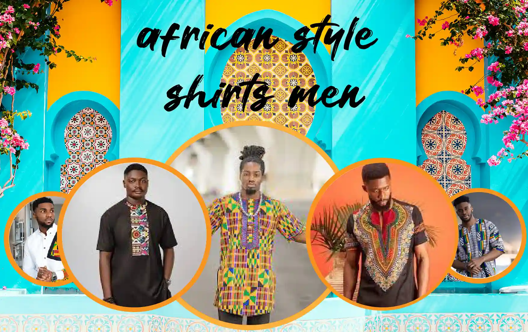 african style shirts men