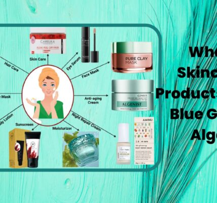 what skincare products have blue green algae