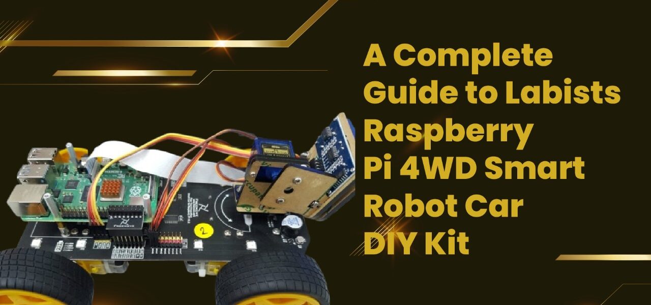 labists raspberry pi 4wd smart robot car diy kit