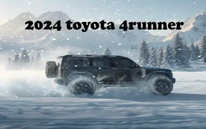 2024 toyota 4runner