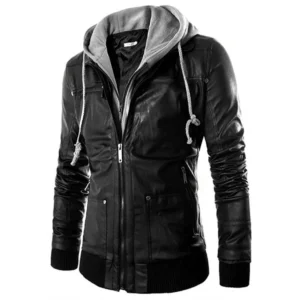 How To Style A Hoodie With A Leather Jacket For Men