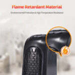 Winter Air Heater Fan Heater Electric Home Heaters Mini Room Air Wall Heater Ceramic Heating Warmer Fan For Home Office Camping - Image 3